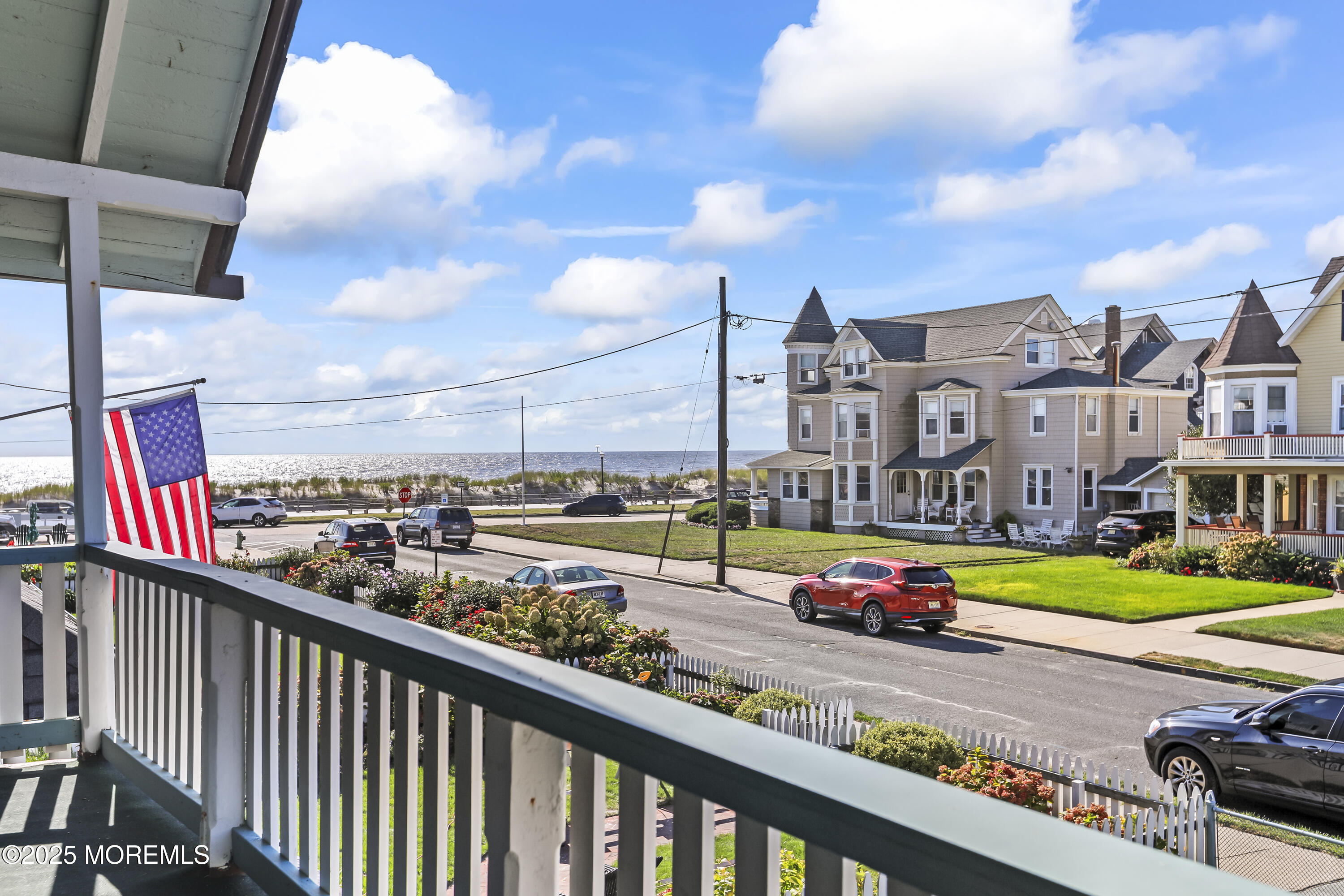 9 Pitman Avenue Ocean Grove, NJ 07756 - Photo 27 of 41 a view of a city from a balcony