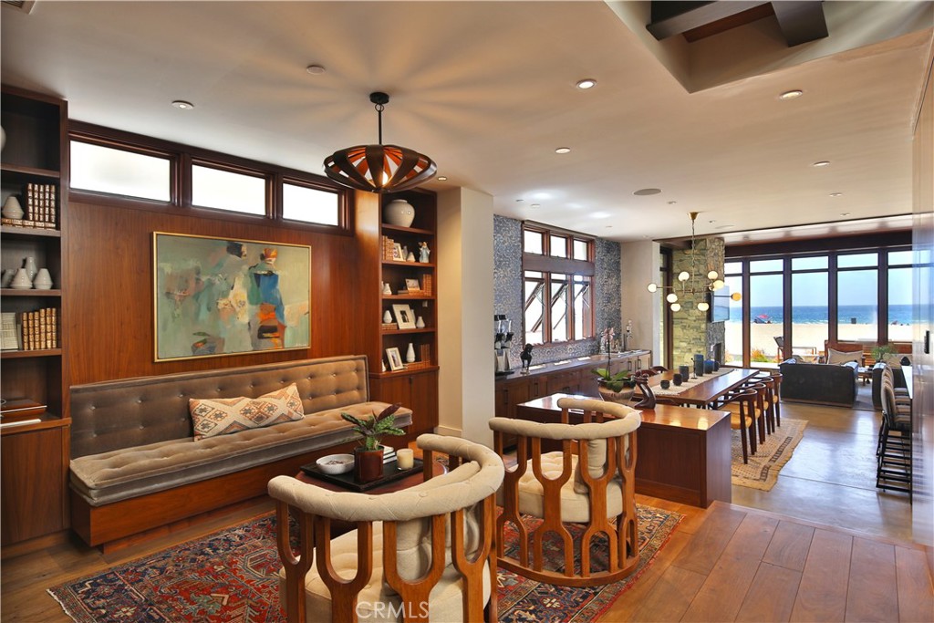 3124 The Strand Hermosa Beach, CA 90254 - Photo 3 of 28 a living room with furniture and wooden floor