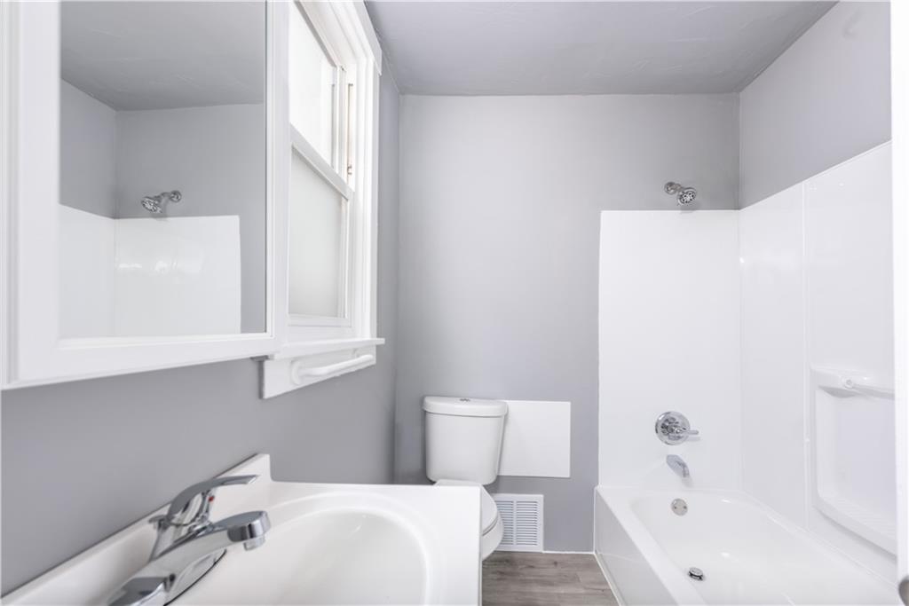 10013 Frankstown Road Pittsburgh, PA 15235 - Photo 13 of 25 The second floor updated full bathroom.