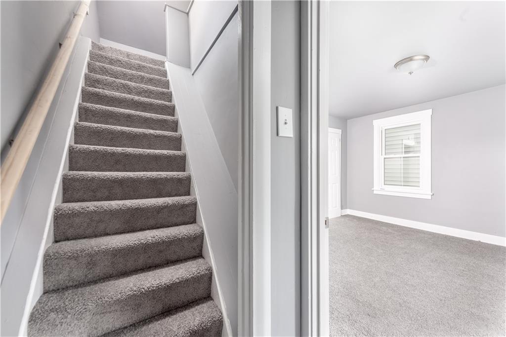 10013 Frankstown Road Pittsburgh, PA 15235 - Photo 19 of 25 Looking for MORE space...lets walk up to the third floor! Yes, a third floor! With a large area for a closet and room for a den, bedroom or storage. The buyer's choice!