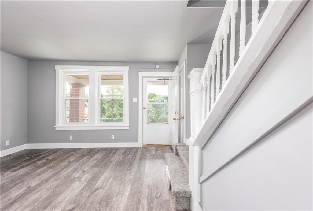 10013 Frankstown Road Pittsburgh, PA 15235 - Photo 6 of 25 Another view of the spacious 13' x 13' living room! Open the door...Welcome Home!