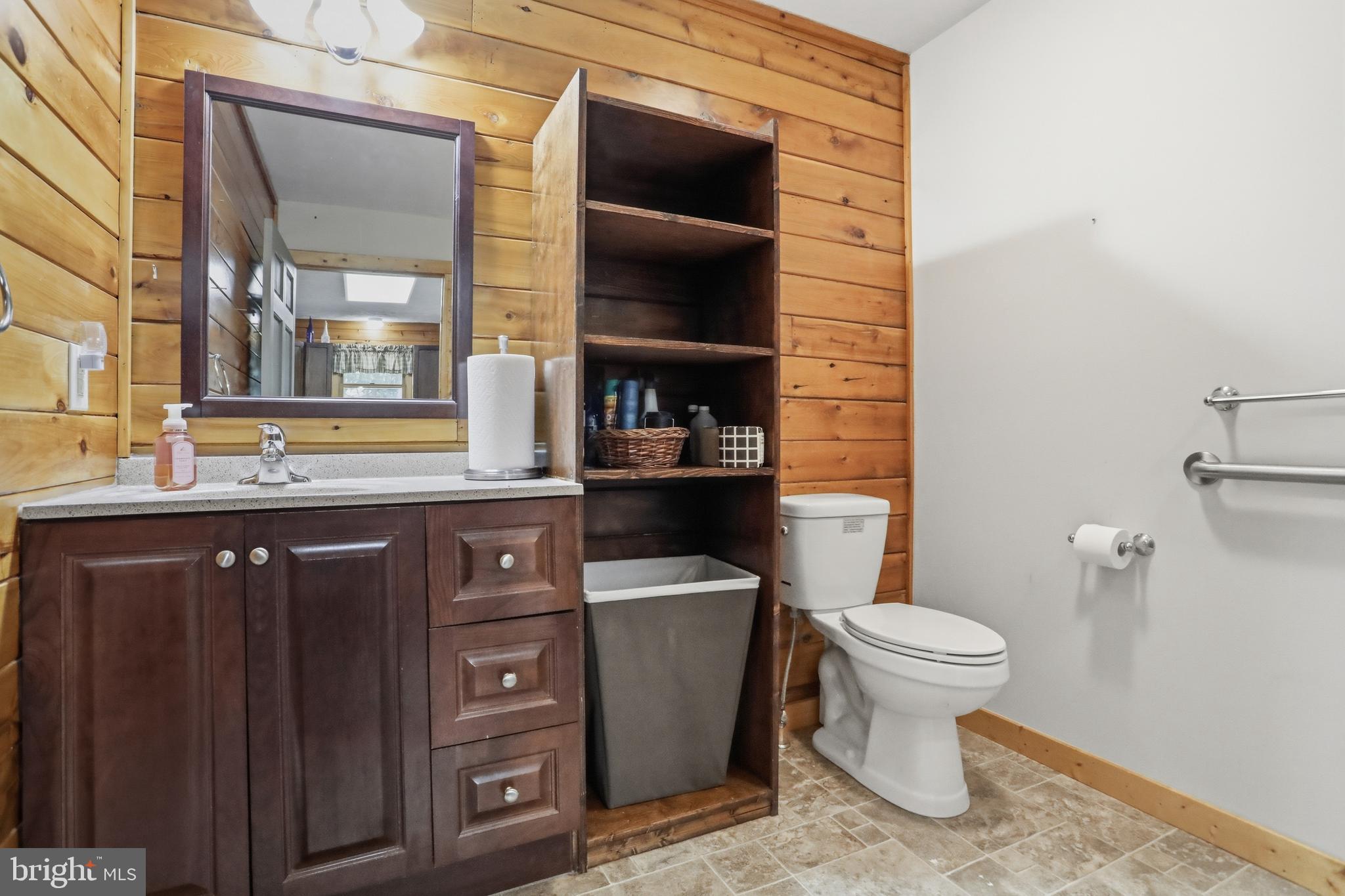 1400 Core Road Romney, WV 26757 - Photo 48 of 73 a bathroom with a sink a toilet and shower