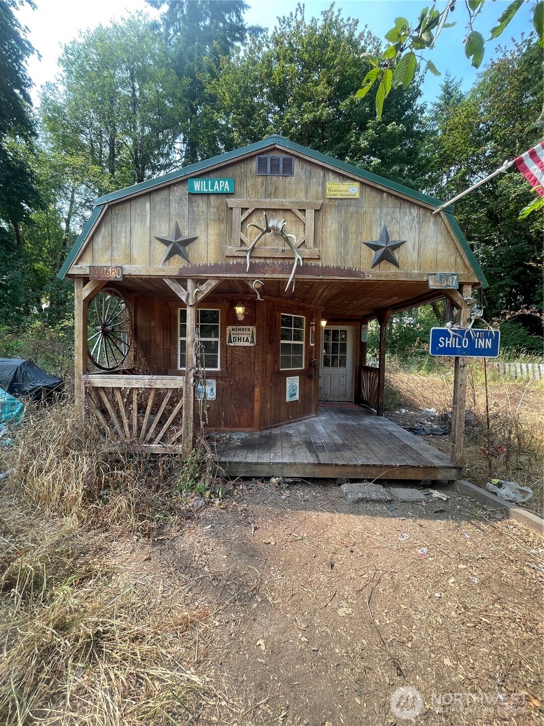 397 Bunker And 0 Bunker Road Chehalis, WA 98532 - Photo 19 of 20 a view of a house with a yard