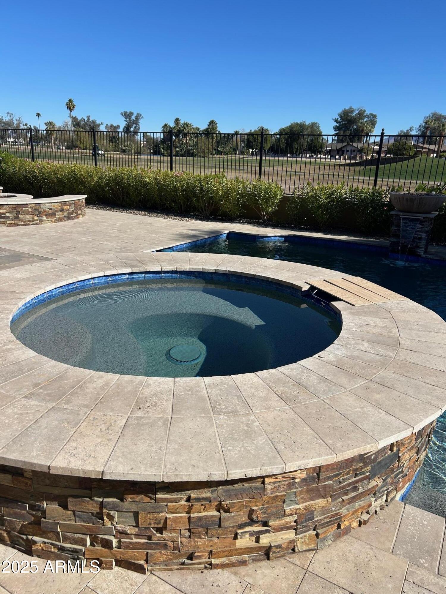 701 South Edgewater Drive Mesa, AZ 85208 - Photo 6 of 41 Spa with golf course views