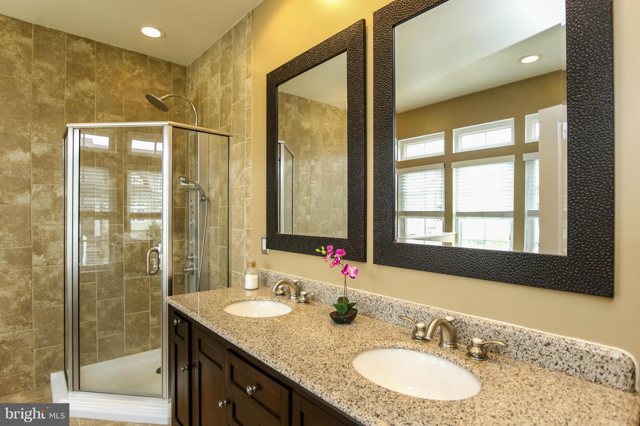 8762 Boulder Ridge Road Laurel, MD 20723 - Photo 14 of 28 Main level master Bath w/ sep tub/shower