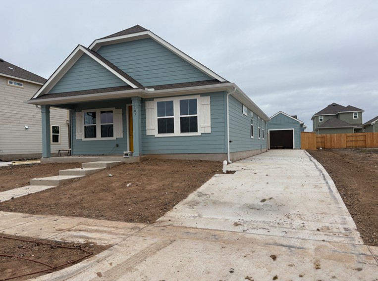 103 Cherry Blossom Lane Taylor, TX 76574 - Photo 2 of 22 103 Cherry Blossom Lane - Hampton Elevation