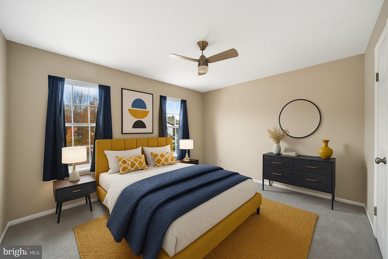 9729 Denrob Court Baltimore, MD 21234 - Photo 36 of 58 Bedroom No. 3 - Virtually Staged