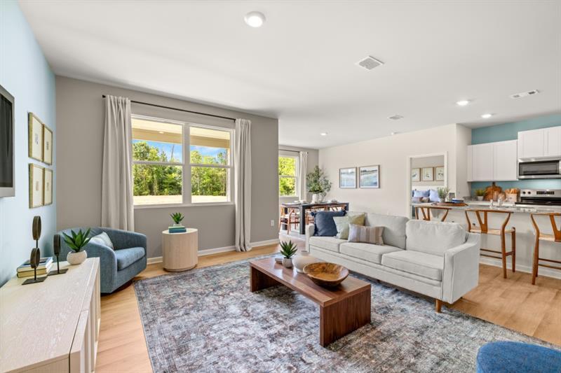 1 Babcock Drive Northeast Rome, GA 30165 - Photo 19 of 51 a living room with furniture and a large window