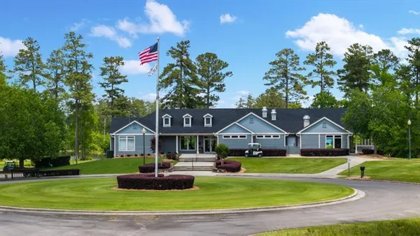 a view of a golf course