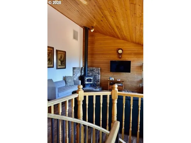 a view of a living room with a tv