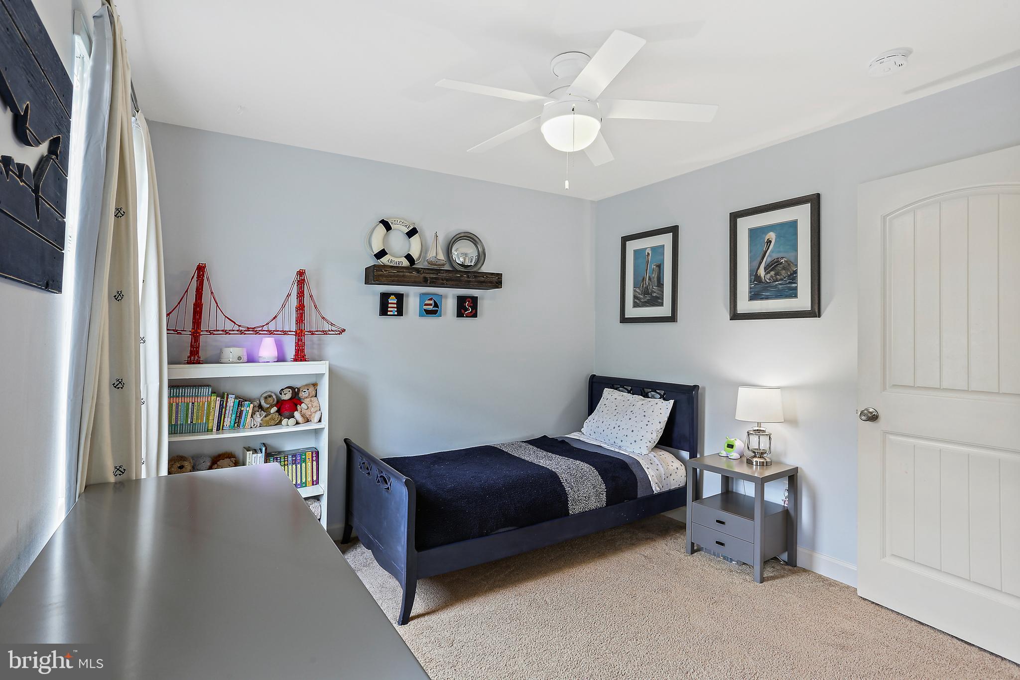 631 Severn Road Severna Park, MD 21146 - Photo 23 of 41 Bedroom 2 w/Ceiling Fan