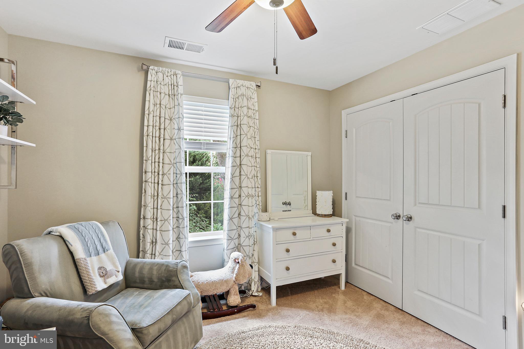 631 Severn Road Severna Park, MD 21146 - Photo 28 of 41 Bedroom 4 w/Ceiling Fan