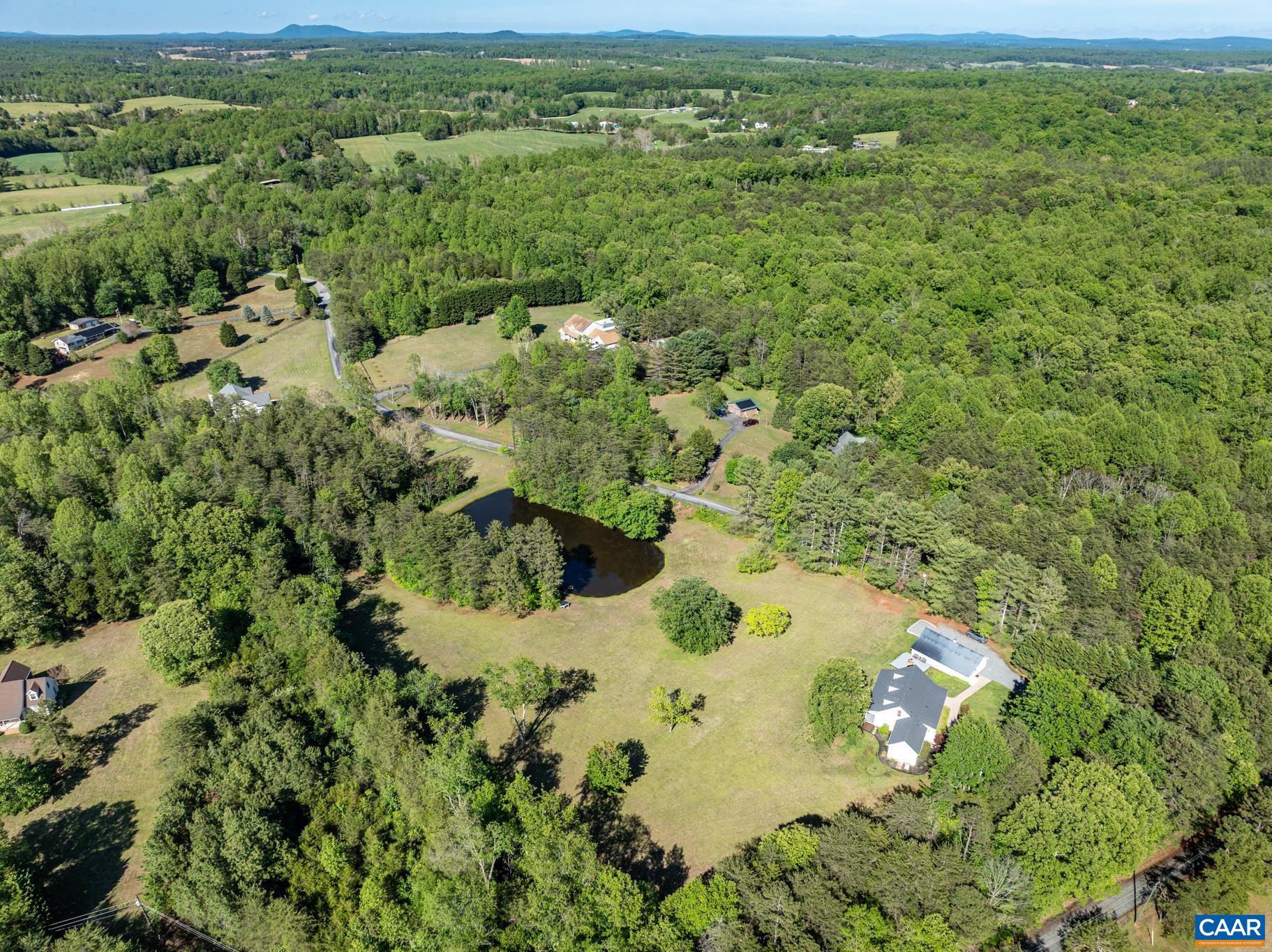 480 Dawsonville Road Barboursville, VA 22923 - Photo 54 of 55 a view of a yard with a house