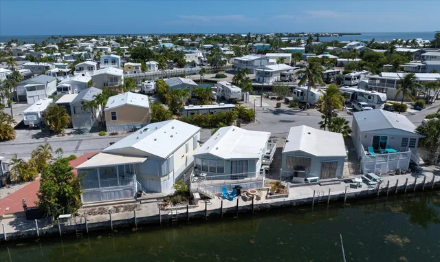 a view of a city with ocean view