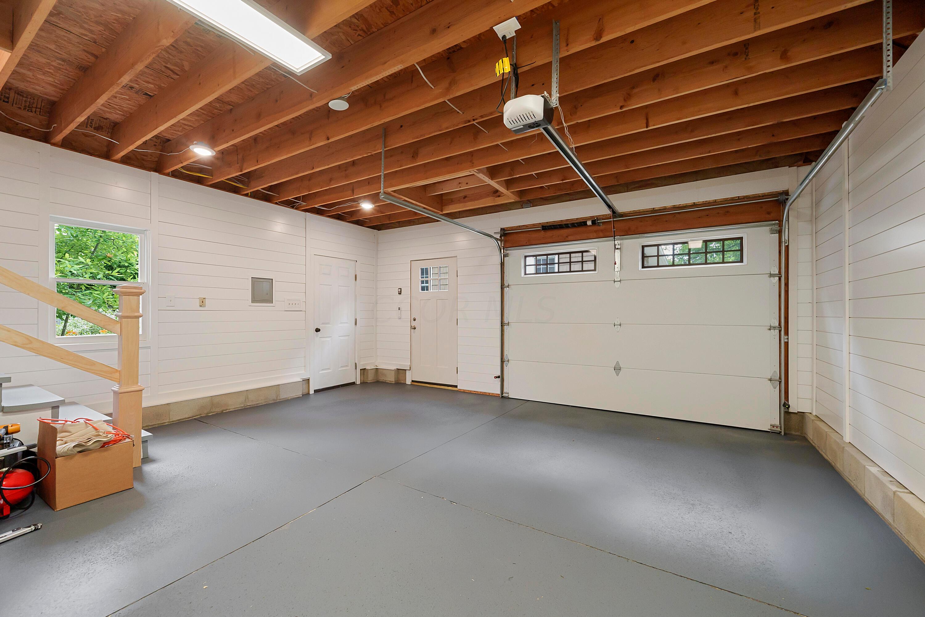 1907 North Devon Road Columbus, OH 43212 - Photo 41 of 44 Fully insulated climate controlled garage with loft.