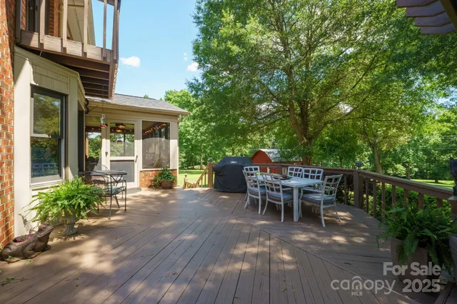 a patio view with patio