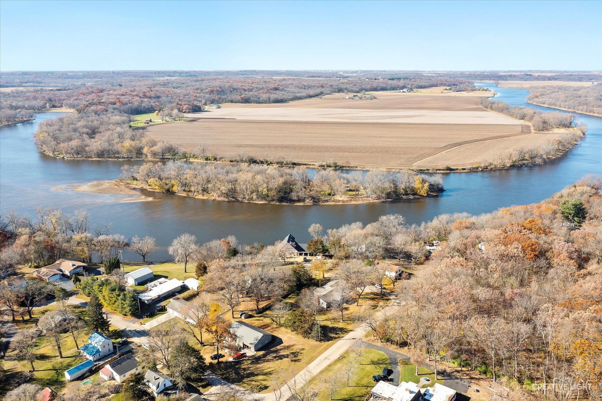 7927 Walnut Street Dixon, IL 61021 - Photo 29 of 33 an aerial view of a houses with ocean view