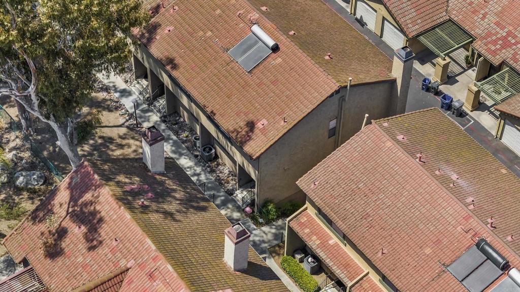 10775 Tamar Terrace, Unit A Santee, CA 92071 - Photo 37 of 38 an aerial view of a house