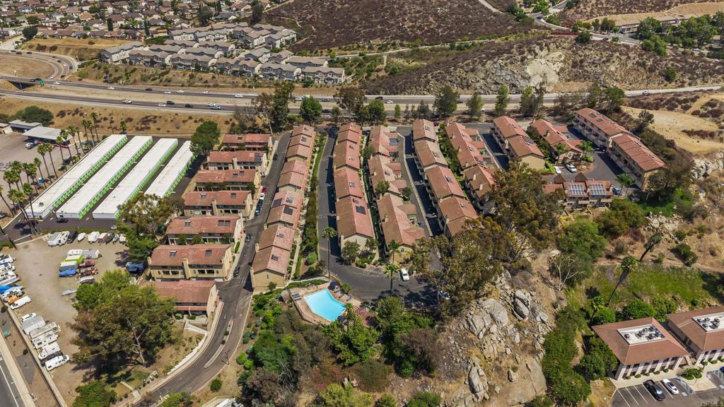10775 Tamar Terrace, Unit A Santee, CA 92071 - Photo 38 of 38 an aerial view of multiple house