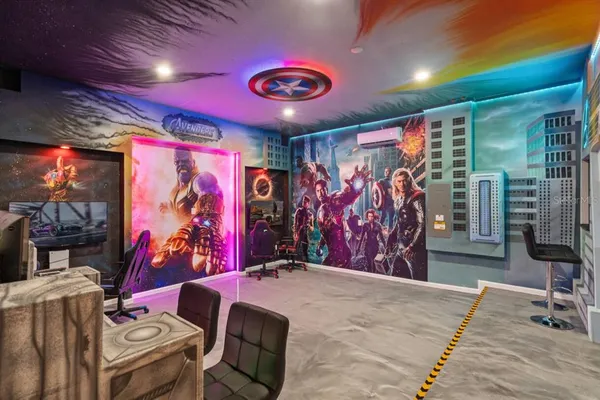 a view of water heater room