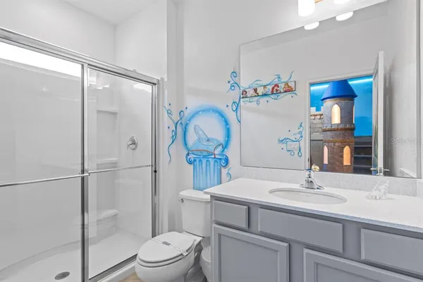 a view of pool with a patio