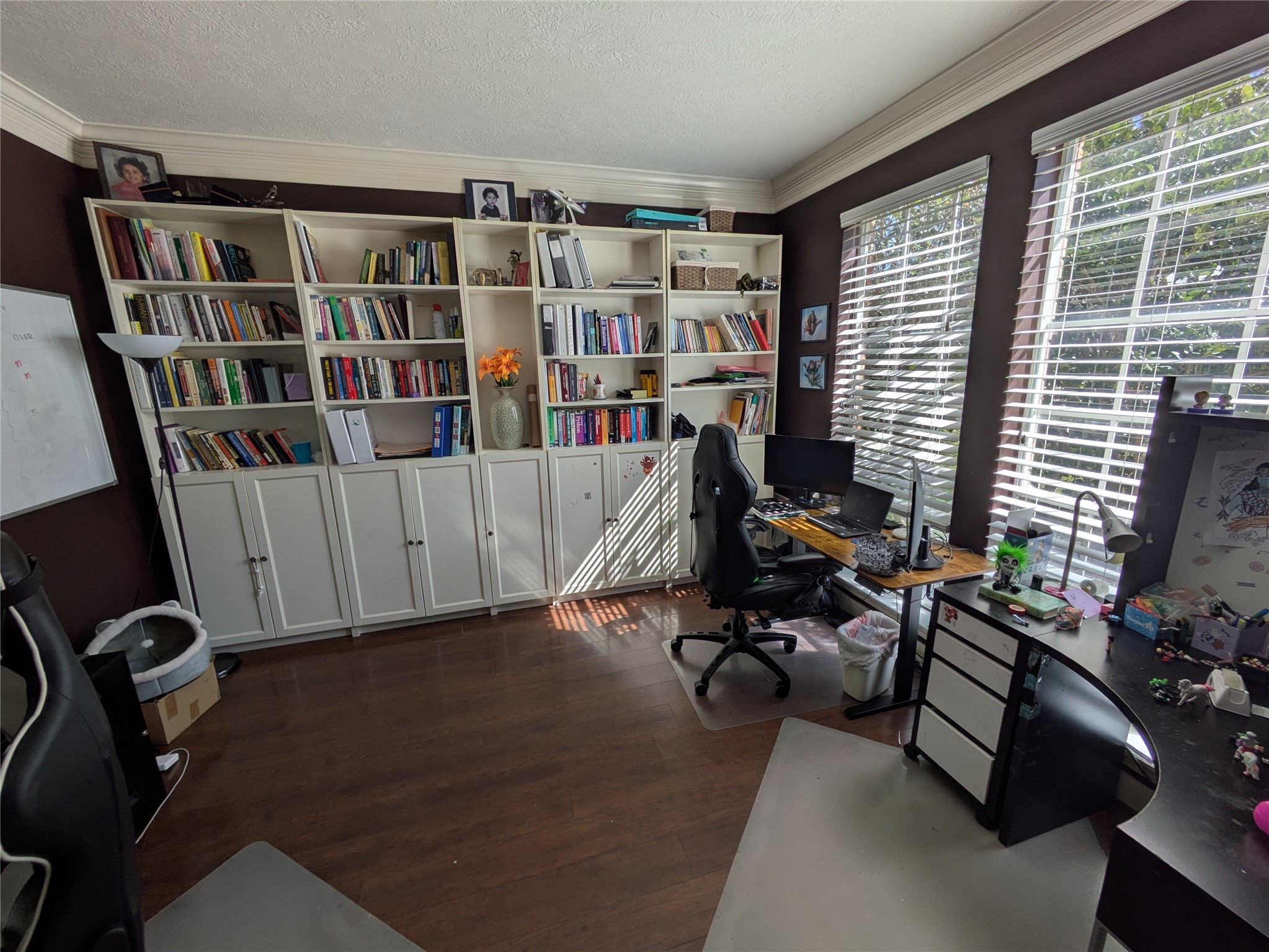 9222 Symphonic Lane Houston, TX 77040 - Photo 5 of 33 Study Room with Bookshelf (included in sale)