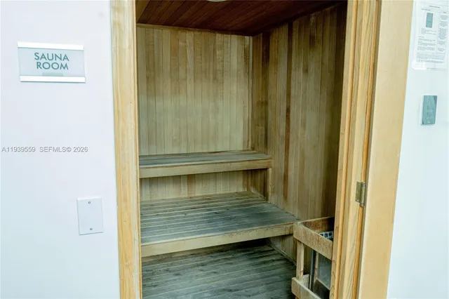 a view of a walk in closet