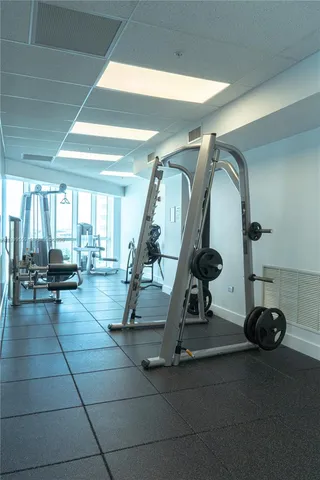 a car parked in a parking garage