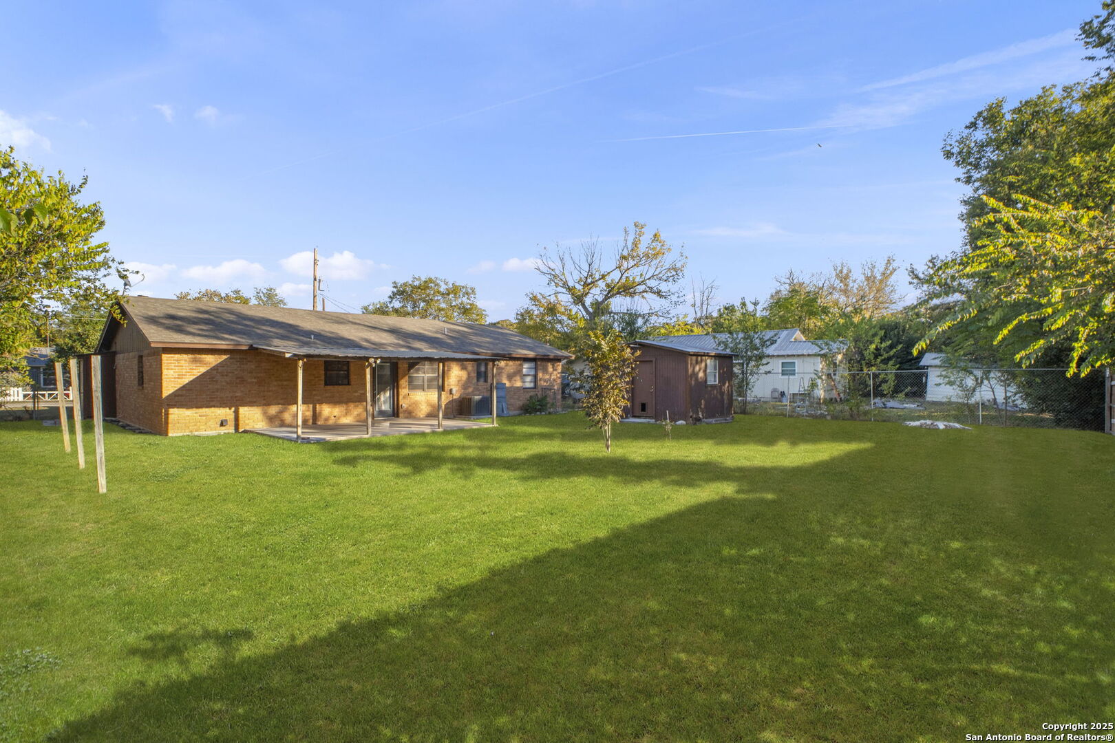 127 Harless Way Center Point, TX 78010 - Photo 22 of 25 a front view of a house with a garden