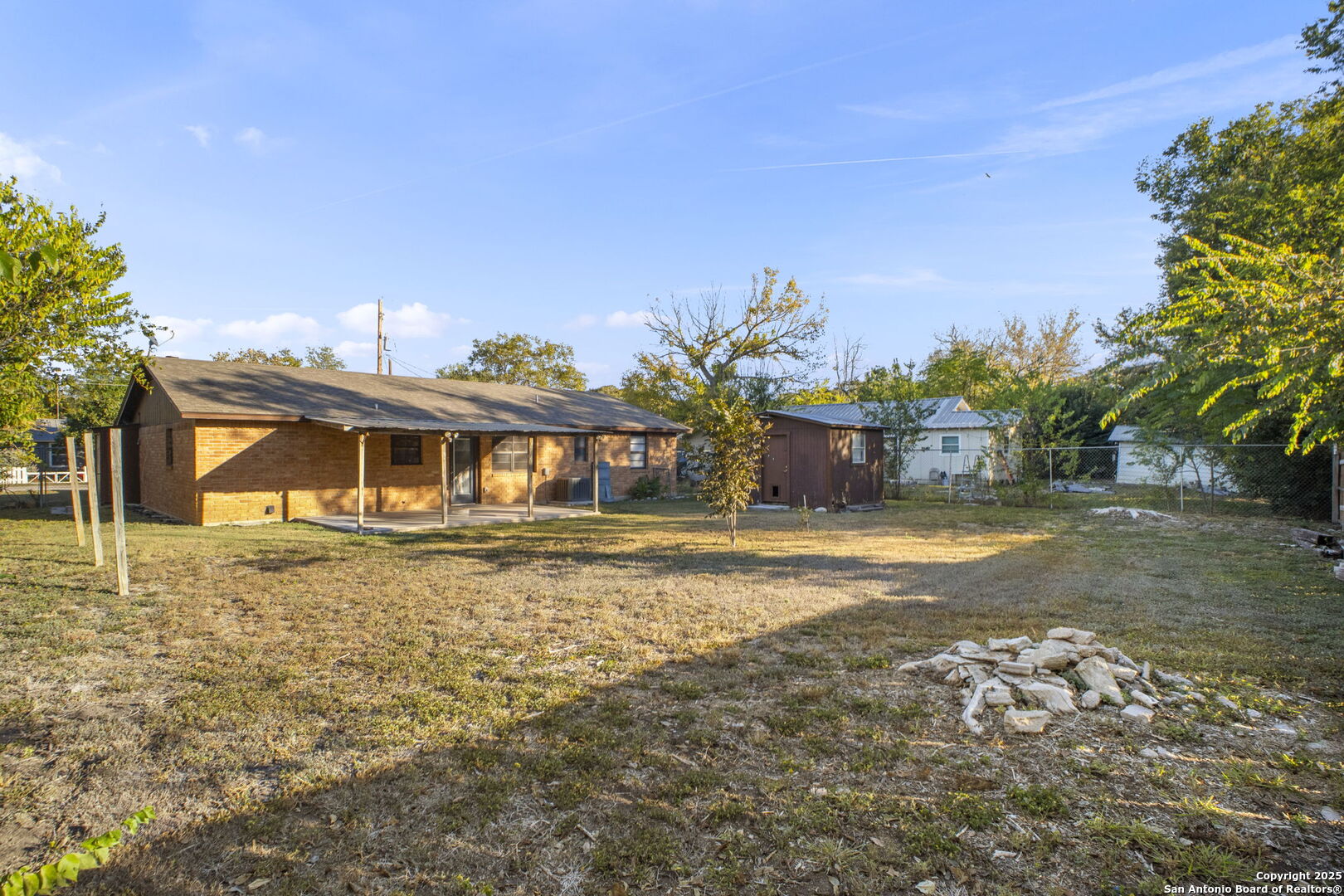 127 Harless Way Center Point, TX 78010 - Photo 24 of 25 a front view of a house with a yard