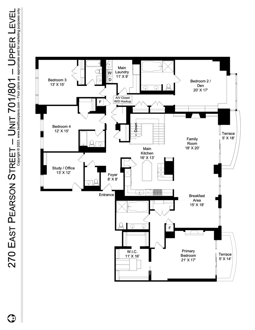 270 East Pearson Street, Unit 701801 Chicago, IL 60611 - Photo 19 of 19 unknown