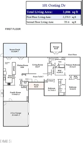 $925,000 | 101 Oosting Drive, Chapel Hill, NC 27514