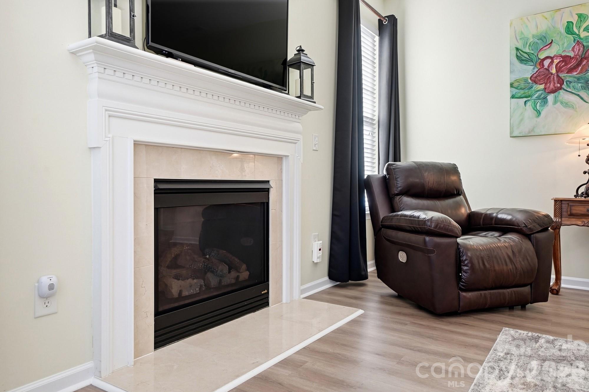 1667 Onyx Ridge Fort Mill, SC 29708 - Photo 5 of 25 a living room with furniture and a fireplace