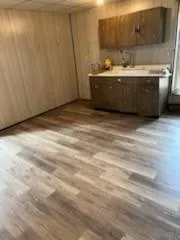 a view of room with furniture