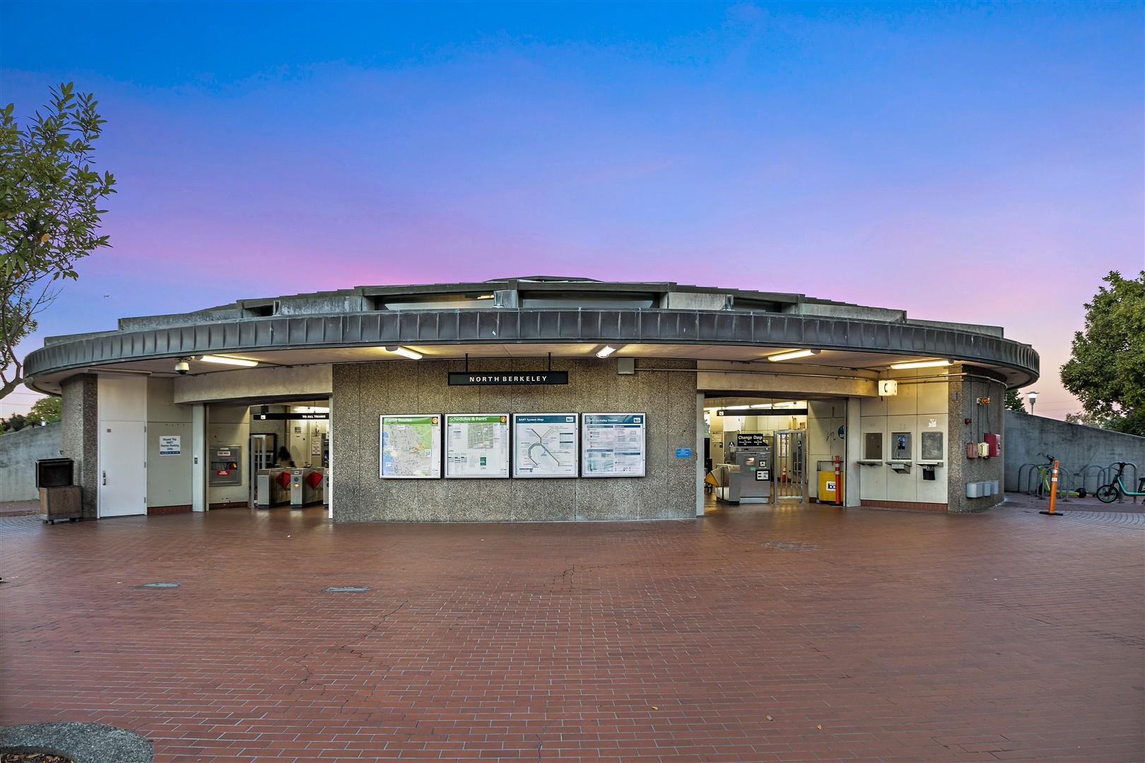 1436 Delaware Street Berkeley, CA 94702 - Photo 34 of 60 Property at dusk with view of commercial area