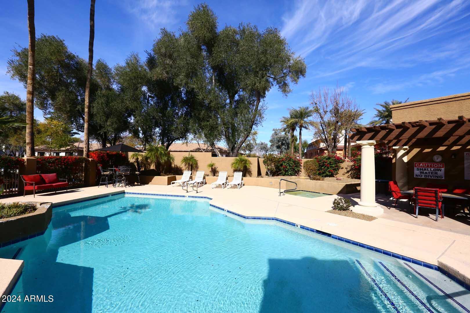 6945 East Cochise Road, Unit 122 Paradise Valley, AZ 85253 - Photo 22 of 35 Community Pool & Spa