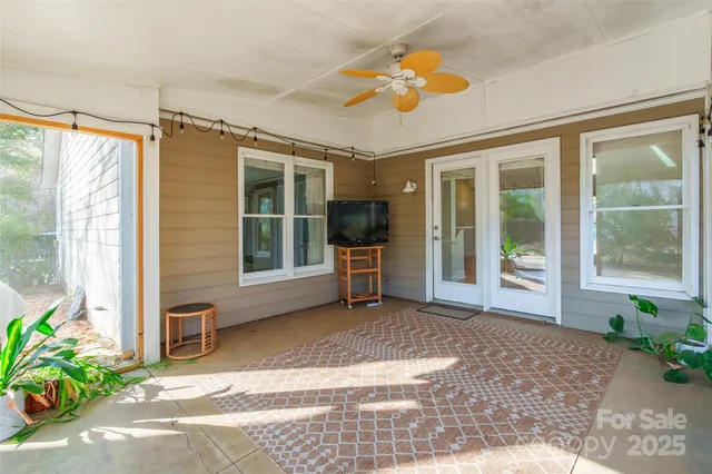 a view of a house with a porch