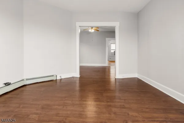 wooden floor in an empty room