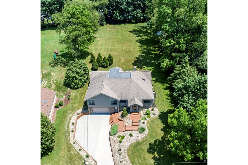 924 Old Washington Road Canonsburg, PA 15317 - Photo 2 of 46 an aerial view of a house with a yard and trees