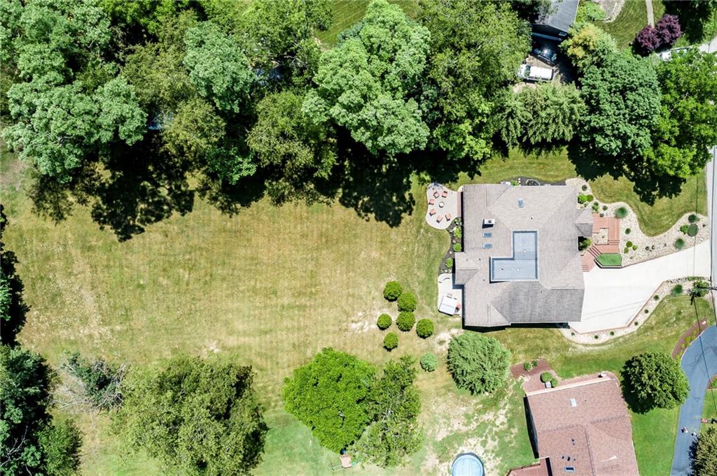 924 Old Washington Road Canonsburg, PA 15317 - Photo 3 of 46 an aerial view of residential house with outdoor space and trees all around