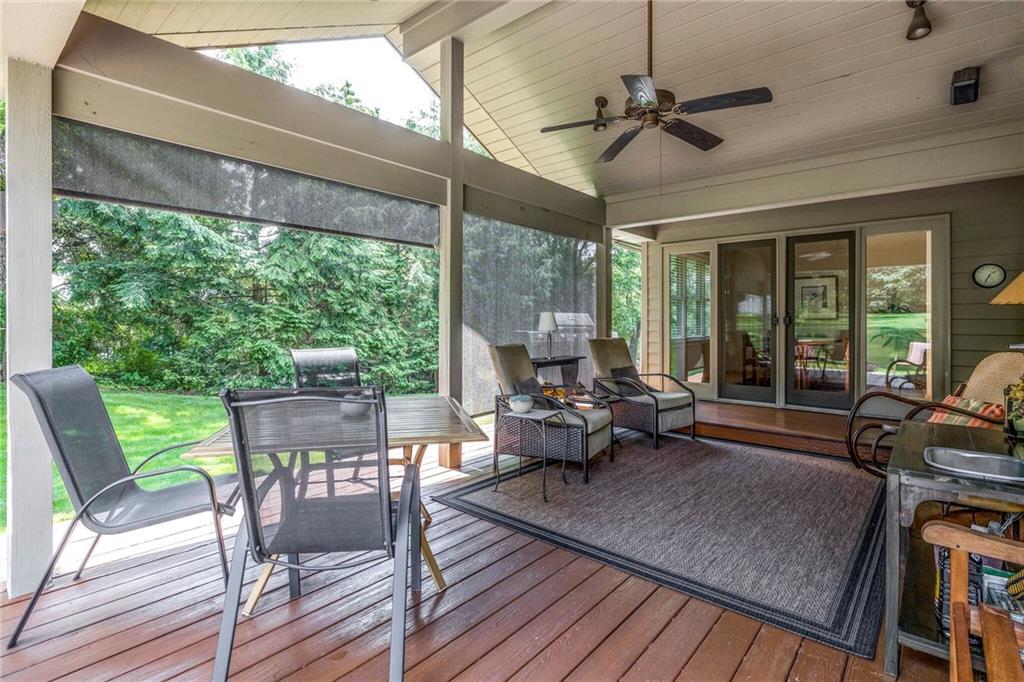 924 Old Washington Road Canonsburg, PA 15317 - Photo 37 of 46 a living room with patio furniture and a floor to ceiling window
