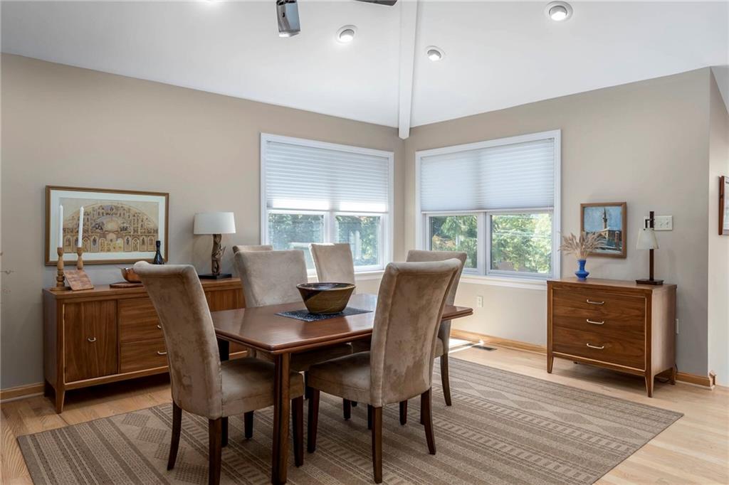 924 Old Washington Road Canonsburg, PA 15317 - Photo 8 of 46 a view of a dining room with furniture window and wooden floor