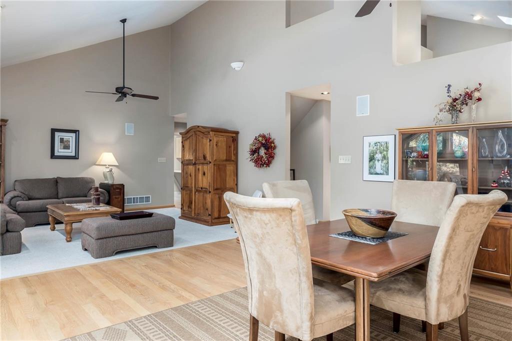 924 Old Washington Road Canonsburg, PA 15317 - Photo 9 of 46 a living room with furniture a window and a chandelier