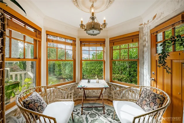 a kitchen with refrigerator a stove and cabinets