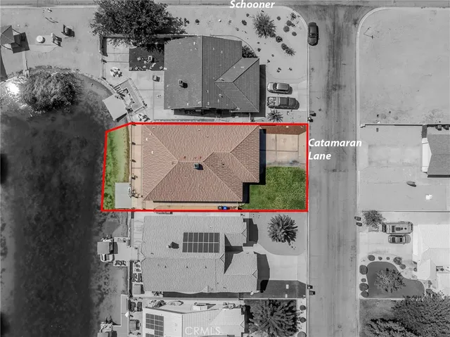 an aerial view of beach and ocean
