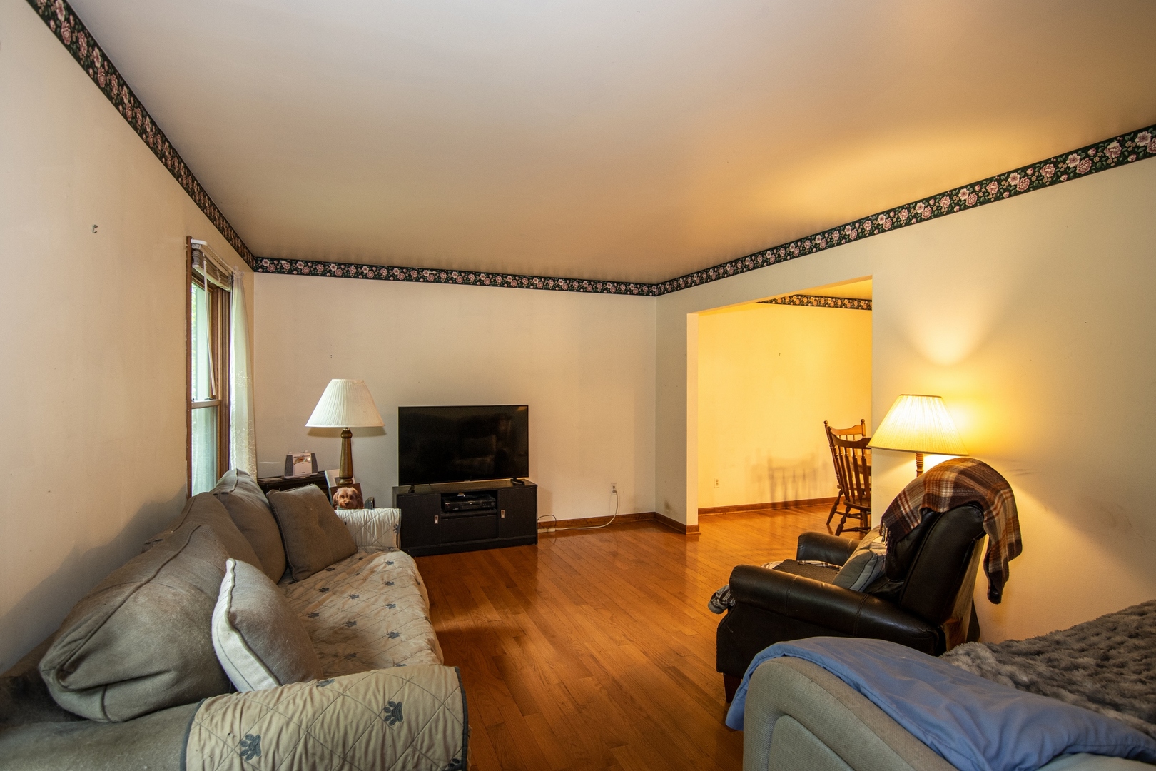 1610 South Tyler Road St. Charles, IL 60174 - Photo 6 of 16 a living room with furniture and a flat screen tv