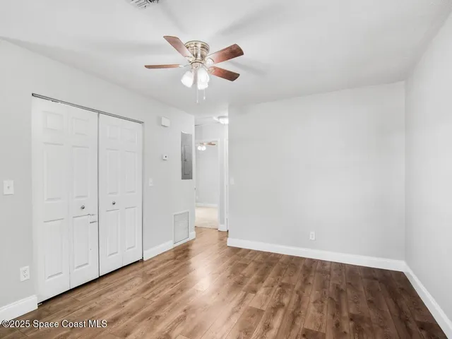 wooden floor in an empty room