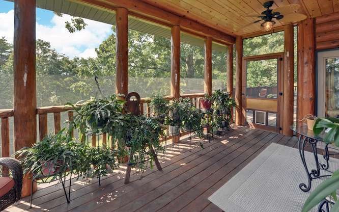 46 Fall View Road Blairsville, GA 30512 - Photo 23 of 50 Screened Porch