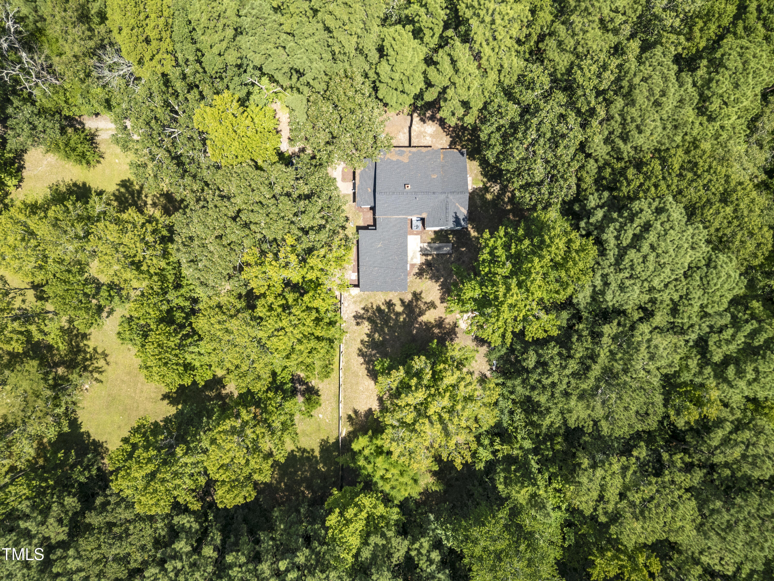 951 Walter Bright Road Sanford, NC 27330 - Photo 40 of 42 an aerial view of a house with a yard