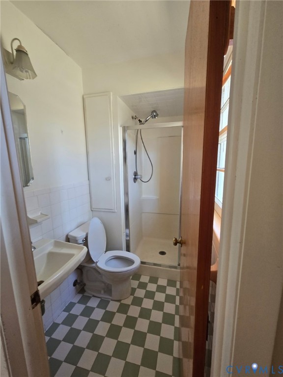 19247 Courthouse Road Yale, VA 23897 - Photo 3 of 6 Full bath featuring light flooring, a shower stall